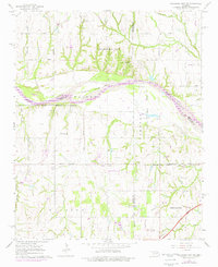 Oklahoma City SW 1965 topographic map thumbnail
