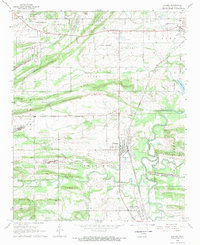 Panama 1968 topographic map thumbnail