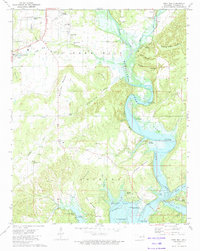 Park Hill 1973 topographic map thumbnail