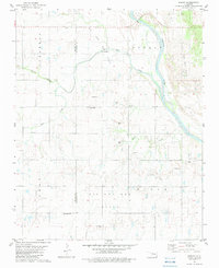 Parvin 1982 topographic map thumbnail