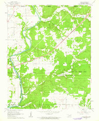 Peoria 1960 topographic map thumbnail