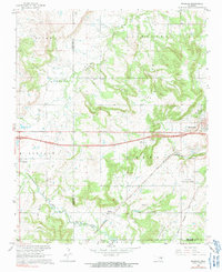 Pharoah 1967 topographic map thumbnail