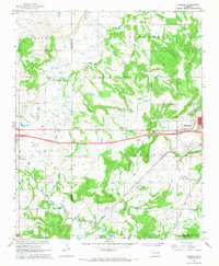 Pharoah 1967 topographic map preview