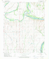 Ponca City SE 1968 topographic map thumbnail