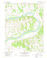 Prettyhair Creek 1978 topographic map thumbnail