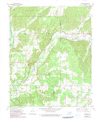 Proctor 1972 topographic map thumbnail