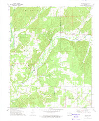 Proctor 1972 topographic map thumbnail