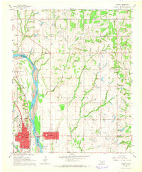 Purcell 1965 topographic map thumbnail