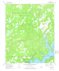 Qualls 1974 topographic map thumbnail