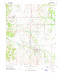 Ramona 1972 topographic map thumbnail