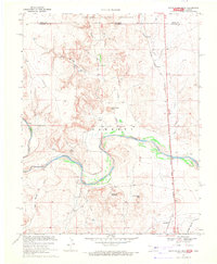 Razor Blade Mesa 1969 topographic map thumbnail
