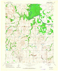 Red Bird 1963 topographic map thumbnail