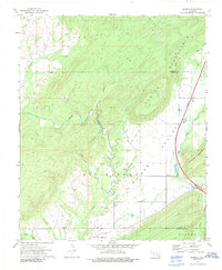 Redden 1973 topographic map preview