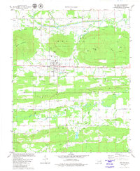 Red Oak 1979 topographic map thumbnail