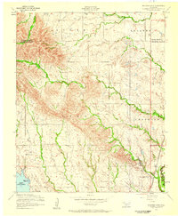 Richards Spur 1956 topographic map thumbnail