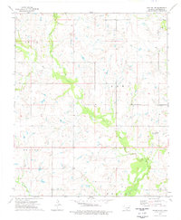 Ringling NW 1974 topographic map thumbnail