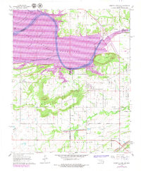 Robert S Kerr Dam 1967 topographic map thumbnail