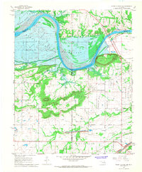 Robert S Kerr Dam 1967 topographic map thumbnail