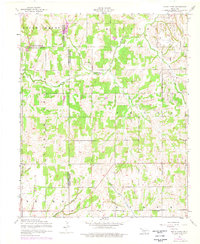 Rocky Ford 1956 topographic map preview