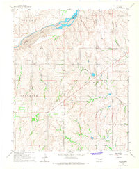 Roll SE 1966 topographic map thumbnail