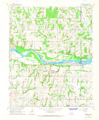 Rosedale 1965 topographic map thumbnail