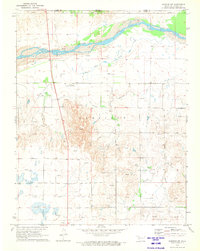 Rosston NW 1970 topographic map preview