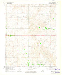Rosston SE 1971 topographic map thumbnail
