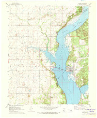 Salina 1971 topographic map thumbnail