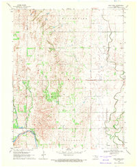 Sand Creek 1969 topographic map thumbnail