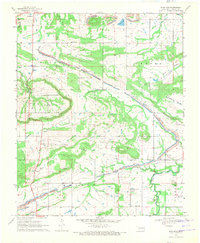 Sans Bois 1969 topographic map thumbnail
