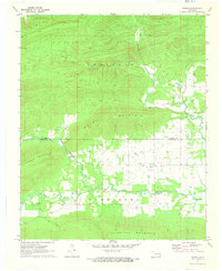 Sardis 1971 topographic map thumbnail