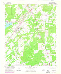 Savanna 1967 topographic map thumbnail