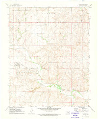 Selman 1971 topographic map thumbnail