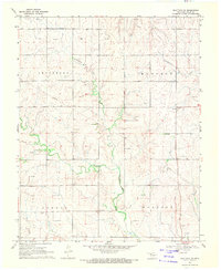 Shattuck NE 1969 topographic map thumbnail