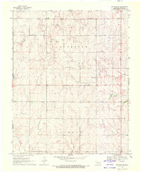 Shattuck NW 1969 topographic map thumbnail