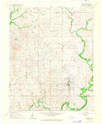 Shidler 1964 topographic map thumbnail