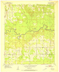 Shults 1951 topographic map thumbnail