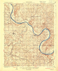 Skedee 1931 topographic map thumbnail