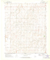 Slapout 1971 topographic map preview