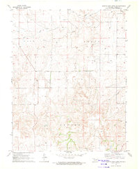 Sleeping Bear Creek NW 1970 topographic map thumbnail