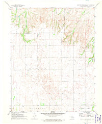 Sleeping Bear Creek SE 1970 topographic map preview