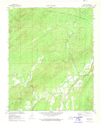 Snow 1972 topographic map preview