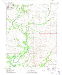 South Coffeyville 1972 topographic map thumbnail