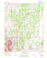 Spencer 1956 topographic map thumbnail