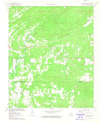 Spencerville 1971 topographic map thumbnail