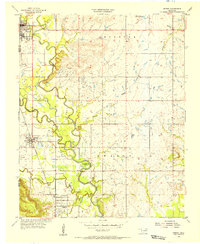 Sperry 1955 topographic map thumbnail