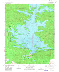 Stephens Gap 1981 topographic map thumbnail