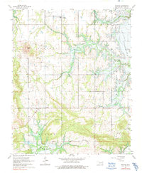 Stidham 1963 topographic map thumbnail