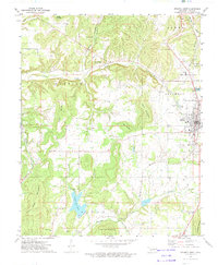 Stilwell West 1972 topographic map thumbnail