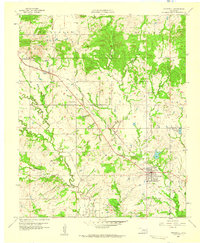 Stonewall 1957 topographic map thumbnail